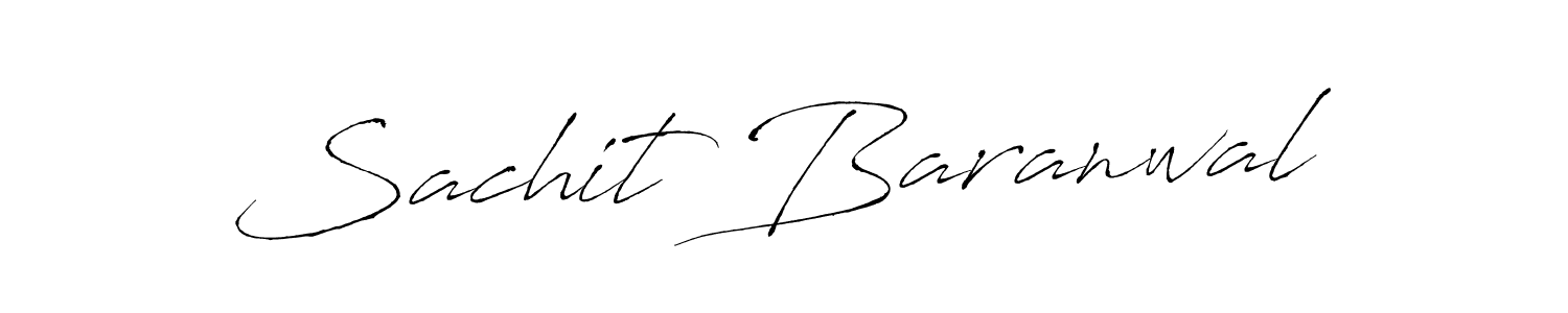 Make a short Sachit Baranwal signature style. Manage your documents anywhere anytime using Antro_Vectra. Create and add eSignatures, submit forms, share and send files easily. Sachit Baranwal signature style 6 images and pictures png