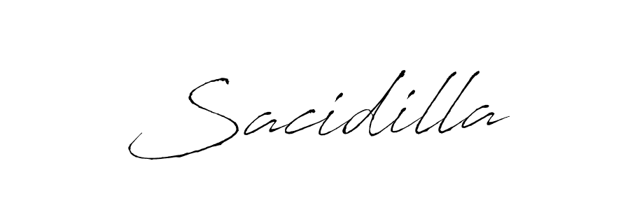 It looks lik you need a new signature style for name Sacidilla. Design unique handwritten (Antro_Vectra) signature with our free signature maker in just a few clicks. Sacidilla signature style 6 images and pictures png