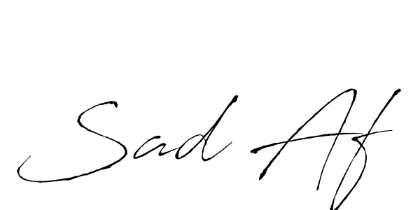 You should practise on your own different ways (Antro_Vectra) to write your name (Sad Af) in signature. don't let someone else do it for you. Sad Af signature style 6 images and pictures png