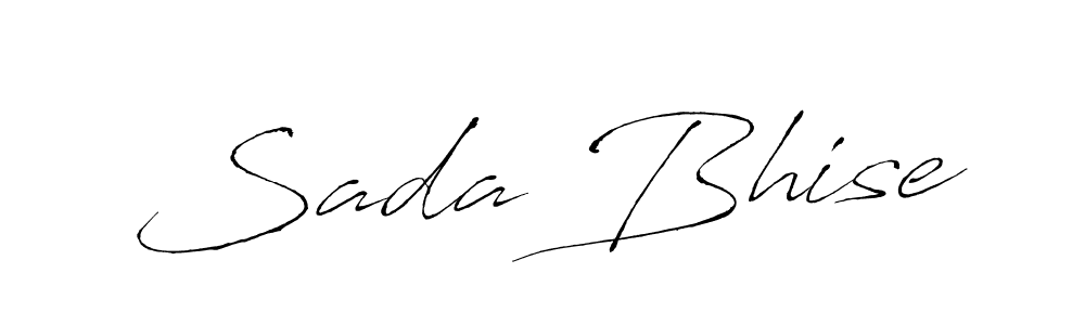 Once you've used our free online signature maker to create your best signature Antro_Vectra style, it's time to enjoy all of the benefits that Sada Bhise name signing documents. Sada Bhise signature style 6 images and pictures png