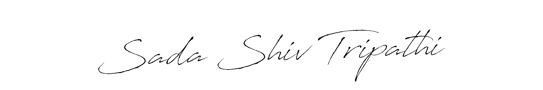 Use a signature maker to create a handwritten signature online. With this signature software, you can design (Antro_Vectra) your own signature for name Sada Shiv Tripathi. Sada Shiv Tripathi signature style 6 images and pictures png