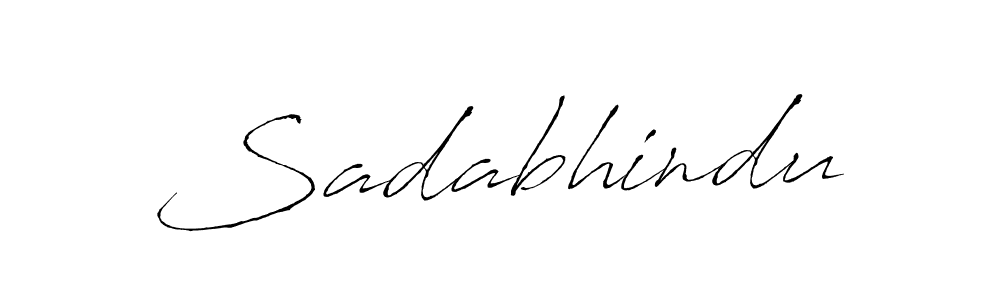 Also You can easily find your signature by using the search form. We will create Sadabhindu name handwritten signature images for you free of cost using Antro_Vectra sign style. Sadabhindu signature style 6 images and pictures png