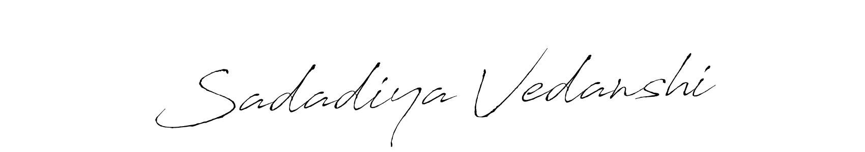 Check out images of Autograph of Sadadiya Vedanshi name. Actor Sadadiya Vedanshi Signature Style. Antro_Vectra is a professional sign style online. Sadadiya Vedanshi signature style 6 images and pictures png