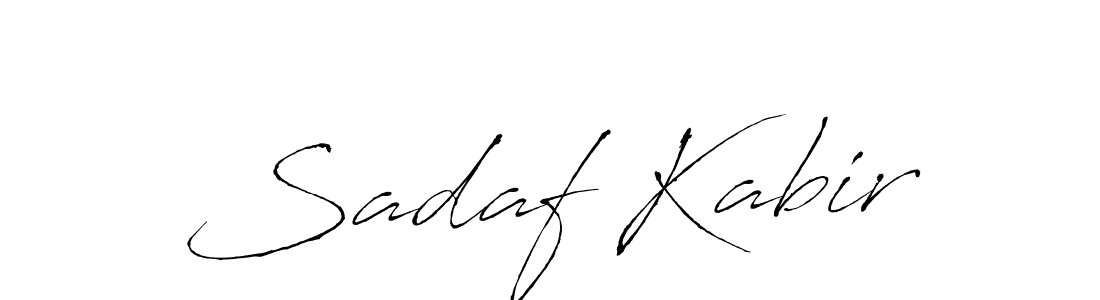 Use a signature maker to create a handwritten signature online. With this signature software, you can design (Antro_Vectra) your own signature for name Sadaf Kabir. Sadaf Kabir signature style 6 images and pictures png