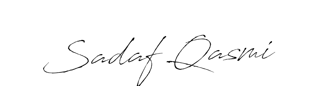 It looks lik you need a new signature style for name Sadaf Qasmi. Design unique handwritten (Antro_Vectra) signature with our free signature maker in just a few clicks. Sadaf Qasmi signature style 6 images and pictures png