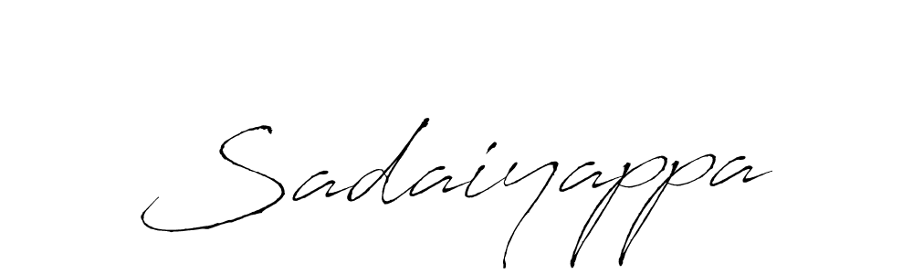 It looks lik you need a new signature style for name Sadaiyappa. Design unique handwritten (Antro_Vectra) signature with our free signature maker in just a few clicks. Sadaiyappa signature style 6 images and pictures png