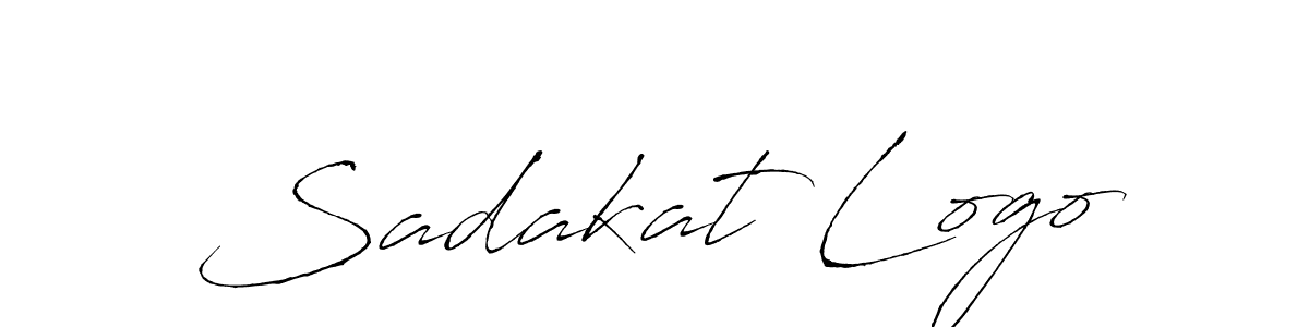 How to make Sadakat Logo signature? Antro_Vectra is a professional autograph style. Create handwritten signature for Sadakat Logo name. Sadakat Logo signature style 6 images and pictures png
