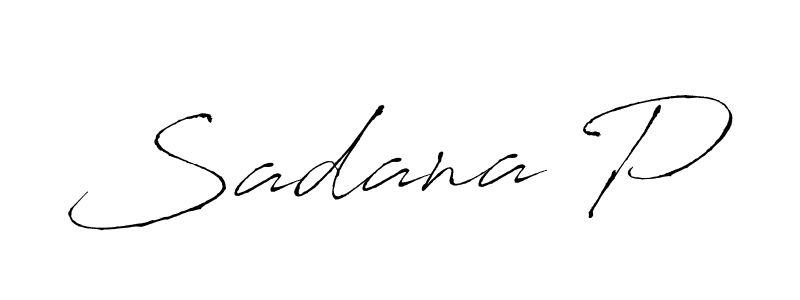 This is the best signature style for the Sadana P name. Also you like these signature font (Antro_Vectra). Mix name signature. Sadana P signature style 6 images and pictures png