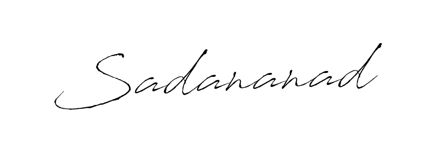 Antro_Vectra is a professional signature style that is perfect for those who want to add a touch of class to their signature. It is also a great choice for those who want to make their signature more unique. Get Sadananad name to fancy signature for free. Sadananad signature style 6 images and pictures png