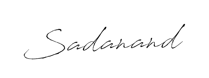 Also we have Sadanand name is the best signature style. Create professional handwritten signature collection using Antro_Vectra autograph style. Sadanand signature style 6 images and pictures png