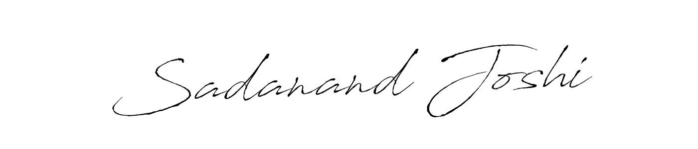 Antro_Vectra is a professional signature style that is perfect for those who want to add a touch of class to their signature. It is also a great choice for those who want to make their signature more unique. Get Sadanand Joshi name to fancy signature for free. Sadanand Joshi signature style 6 images and pictures png