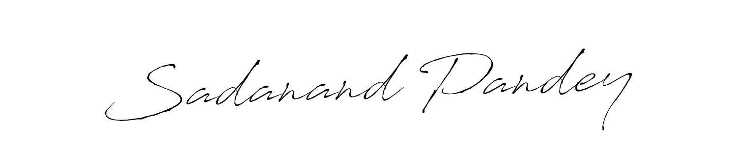 The best way (Antro_Vectra) to make a short signature is to pick only two or three words in your name. The name Sadanand Pandey include a total of six letters. For converting this name. Sadanand Pandey signature style 6 images and pictures png