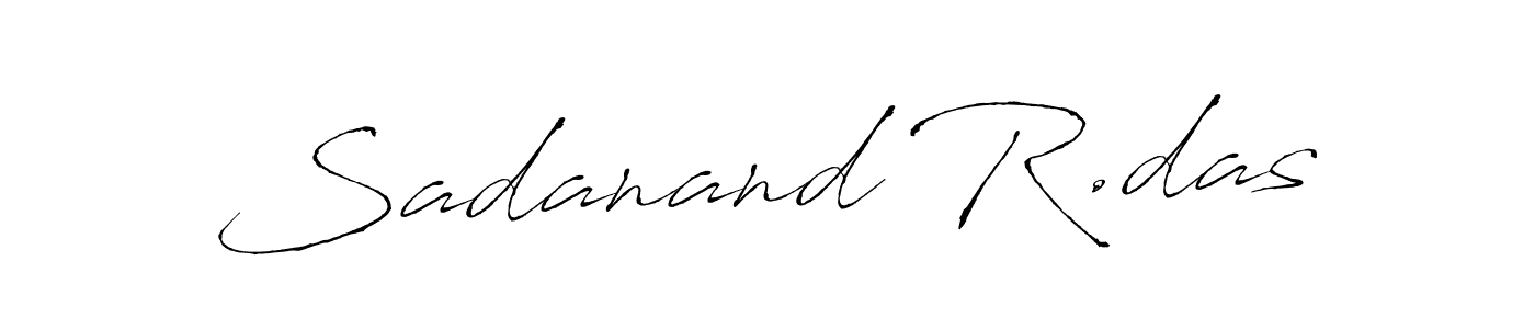 This is the best signature style for the Sadanand R.das name. Also you like these signature font (Antro_Vectra). Mix name signature. Sadanand R.das signature style 6 images and pictures png