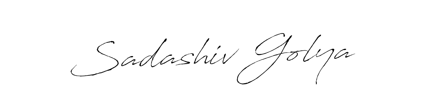 Make a beautiful signature design for name Sadashiv Golya. Use this online signature maker to create a handwritten signature for free. Sadashiv Golya signature style 6 images and pictures png