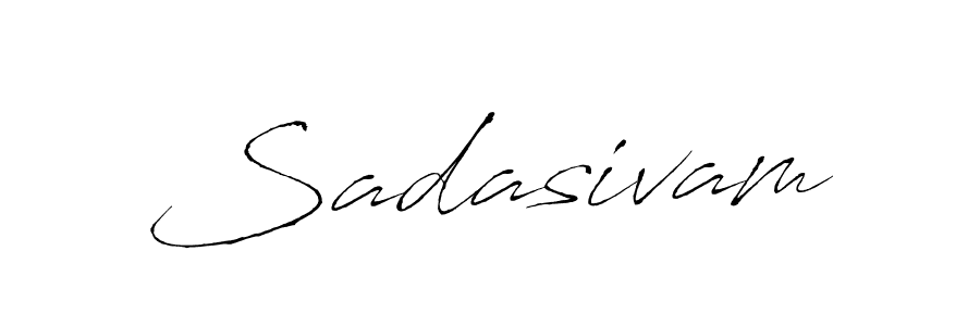 Make a beautiful signature design for name Sadasivam. With this signature (Antro_Vectra) style, you can create a handwritten signature for free. Sadasivam signature style 6 images and pictures png