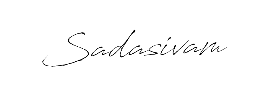 Make a beautiful signature design for name Sadasivam. With this signature (Antro_Vectra) style, you can create a handwritten signature for free. Sadasivam signature style 6 images and pictures png