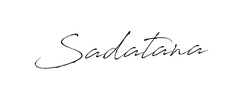 Create a beautiful signature design for name Sadatana. With this signature (Antro_Vectra) fonts, you can make a handwritten signature for free. Sadatana signature style 6 images and pictures png