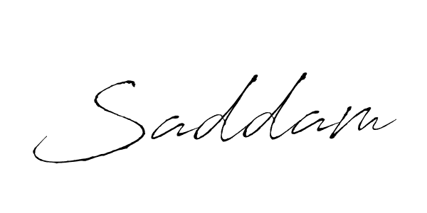 Also we have Saddam name is the best signature style. Create professional handwritten signature collection using Antro_Vectra autograph style. Saddam signature style 6 images and pictures png