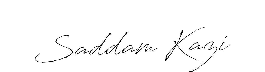 The best way (Antro_Vectra) to make a short signature is to pick only two or three words in your name. The name Saddam Kazi include a total of six letters. For converting this name. Saddam Kazi signature style 6 images and pictures png