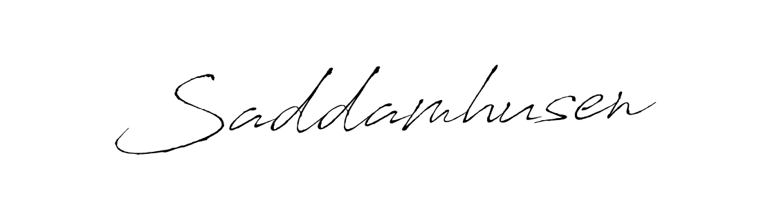 Create a beautiful signature design for name Saddamhusen. With this signature (Antro_Vectra) fonts, you can make a handwritten signature for free. Saddamhusen signature style 6 images and pictures png