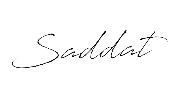 if you are searching for the best signature style for your name Saddat. so please give up your signature search. here we have designed multiple signature styles  using Antro_Vectra. Saddat signature style 6 images and pictures png