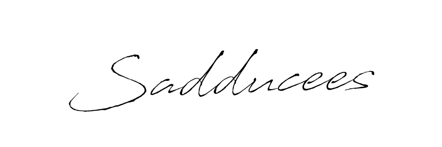 How to make Sadducees signature? Antro_Vectra is a professional autograph style. Create handwritten signature for Sadducees name. Sadducees signature style 6 images and pictures png