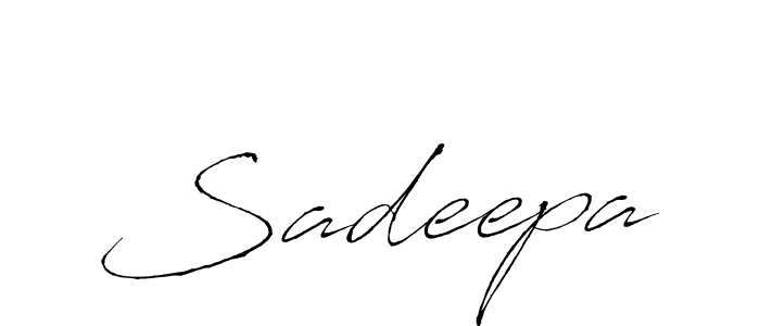 if you are searching for the best signature style for your name Sadeepa. so please give up your signature search. here we have designed multiple signature styles  using Antro_Vectra. Sadeepa signature style 6 images and pictures png