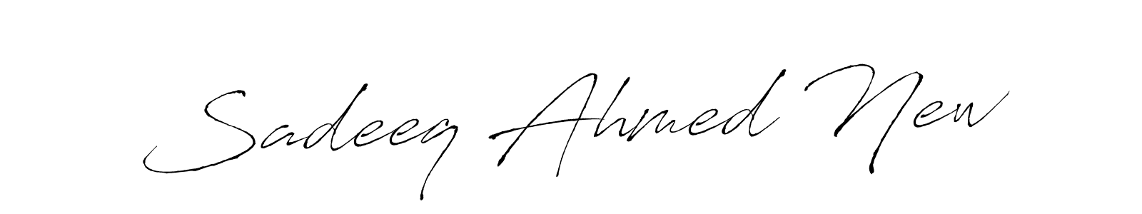 Also You can easily find your signature by using the search form. We will create Sadeeq Ahmed New name handwritten signature images for you free of cost using Antro_Vectra sign style. Sadeeq Ahmed New signature style 6 images and pictures png