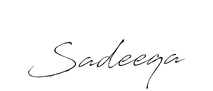 Similarly Antro_Vectra is the best handwritten signature design. Signature creator online .You can use it as an online autograph creator for name Sadeeqa. Sadeeqa signature style 6 images and pictures png