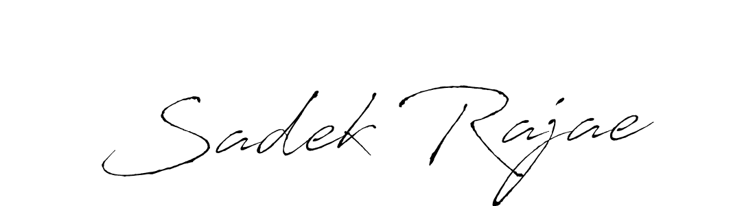 Best and Professional Signature Style for Sadek Rajae. Antro_Vectra Best Signature Style Collection. Sadek Rajae signature style 6 images and pictures png