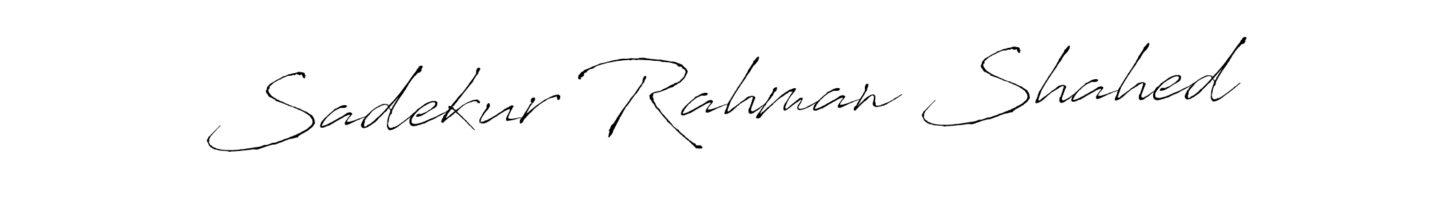 Once you've used our free online signature maker to create your best signature Antro_Vectra style, it's time to enjoy all of the benefits that Sadekur Rahman Shahed name signing documents. Sadekur Rahman Shahed signature style 6 images and pictures png