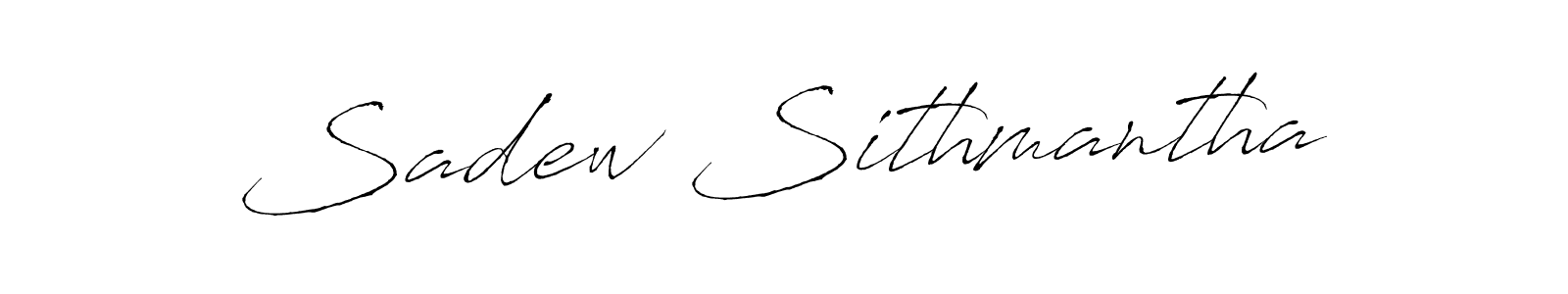 Also we have Sadew Sithmantha name is the best signature style. Create professional handwritten signature collection using Antro_Vectra autograph style. Sadew Sithmantha signature style 6 images and pictures png