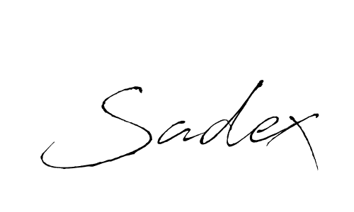 Best and Professional Signature Style for Sadex. Antro_Vectra Best Signature Style Collection. Sadex signature style 6 images and pictures png