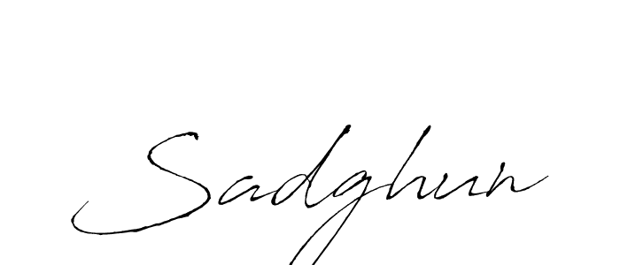The best way (Antro_Vectra) to make a short signature is to pick only two or three words in your name. The name Sadghun include a total of six letters. For converting this name. Sadghun signature style 6 images and pictures png