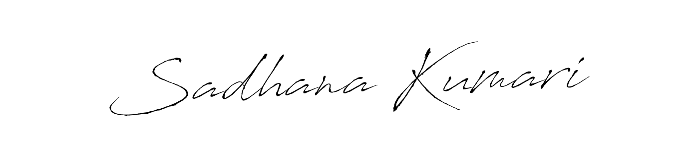 Make a beautiful signature design for name Sadhana Kumari. Use this online signature maker to create a handwritten signature for free. Sadhana Kumari signature style 6 images and pictures png