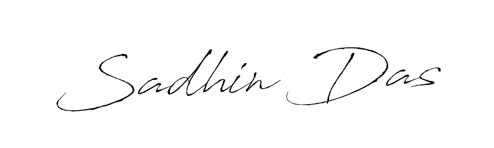 The best way (Antro_Vectra) to make a short signature is to pick only two or three words in your name. The name Sadhin Das include a total of six letters. For converting this name. Sadhin Das signature style 6 images and pictures png