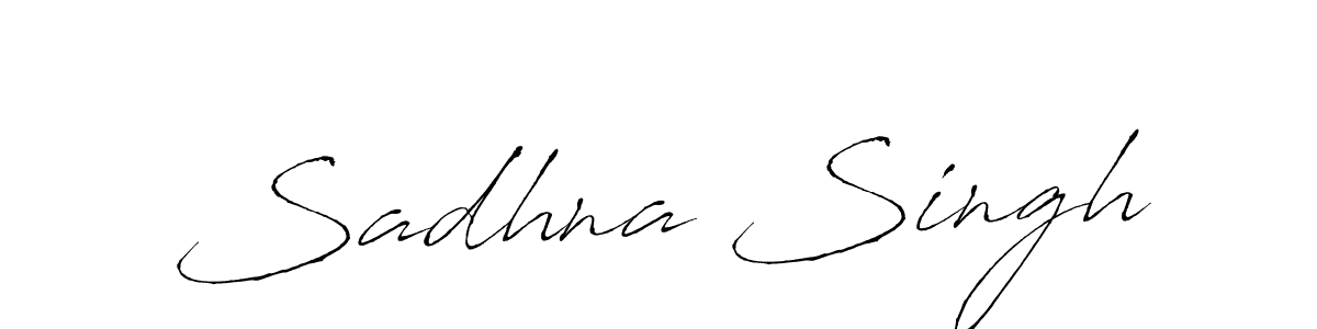 Make a beautiful signature design for name Sadhna Singh. Use this online signature maker to create a handwritten signature for free. Sadhna Singh signature style 6 images and pictures png