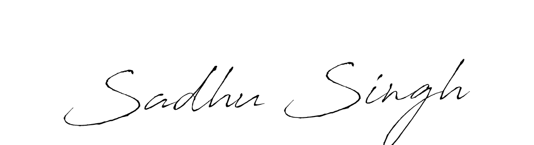 Also we have Sadhu Singh name is the best signature style. Create professional handwritten signature collection using Antro_Vectra autograph style. Sadhu Singh signature style 6 images and pictures png