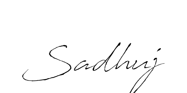 Here are the top 10 professional signature styles for the name Sadhuj. These are the best autograph styles you can use for your name. Sadhuj signature style 6 images and pictures png