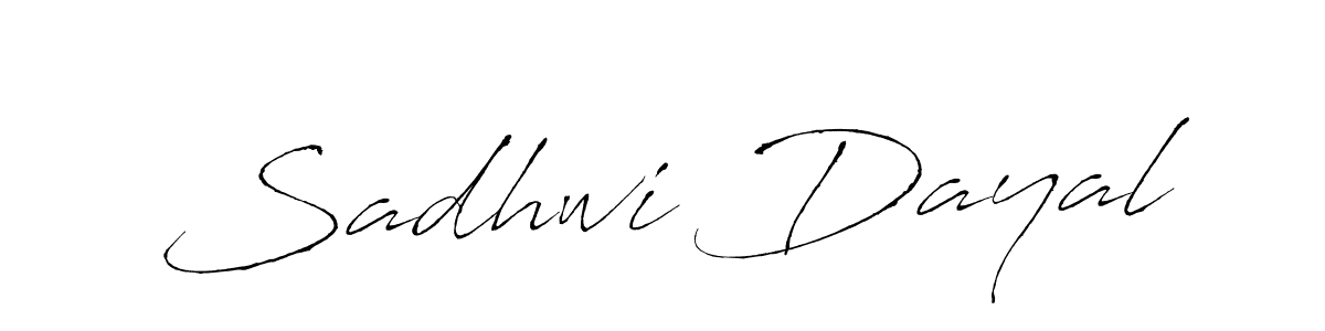 How to Draw Sadhwi Dayal signature style? Antro_Vectra is a latest design signature styles for name Sadhwi Dayal. Sadhwi Dayal signature style 6 images and pictures png