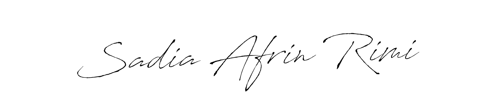 Sadia Afrin Rimi stylish signature style. Best Handwritten Sign (Antro_Vectra) for my name. Handwritten Signature Collection Ideas for my name Sadia Afrin Rimi. Sadia Afrin Rimi signature style 6 images and pictures png