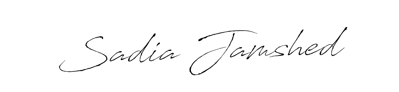 Antro_Vectra is a professional signature style that is perfect for those who want to add a touch of class to their signature. It is also a great choice for those who want to make their signature more unique. Get Sadia Jamshed name to fancy signature for free. Sadia Jamshed signature style 6 images and pictures png