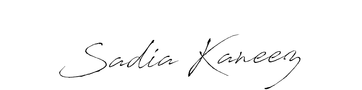 Also we have Sadia Kaneez name is the best signature style. Create professional handwritten signature collection using Antro_Vectra autograph style. Sadia Kaneez signature style 6 images and pictures png
