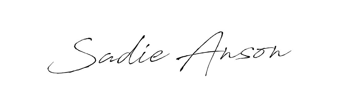 Also we have Sadie Anson name is the best signature style. Create professional handwritten signature collection using Antro_Vectra autograph style. Sadie Anson signature style 6 images and pictures png