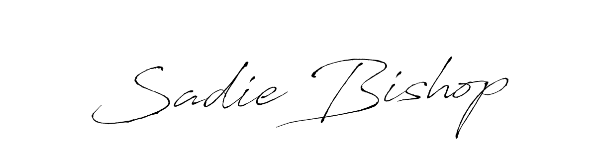 Create a beautiful signature design for name Sadie Bishop. With this signature (Antro_Vectra) fonts, you can make a handwritten signature for free. Sadie Bishop signature style 6 images and pictures png