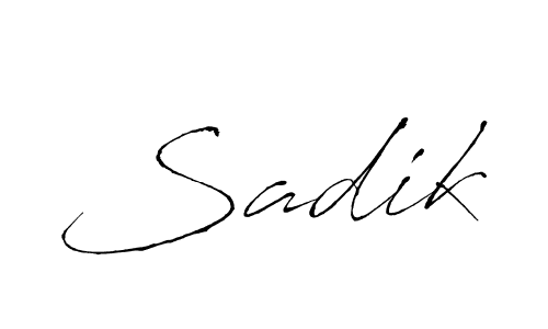 Once you've used our free online signature maker to create your best signature Antro_Vectra style, it's time to enjoy all of the benefits that Sadik name signing documents. Sadik signature style 6 images and pictures png