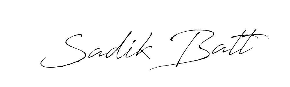 Antro_Vectra is a professional signature style that is perfect for those who want to add a touch of class to their signature. It is also a great choice for those who want to make their signature more unique. Get Sadik Batt name to fancy signature for free. Sadik Batt signature style 6 images and pictures png
