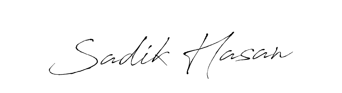 It looks lik you need a new signature style for name Sadik Hasan. Design unique handwritten (Antro_Vectra) signature with our free signature maker in just a few clicks. Sadik Hasan signature style 6 images and pictures png