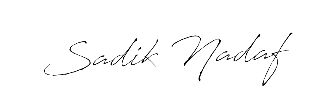Once you've used our free online signature maker to create your best signature Antro_Vectra style, it's time to enjoy all of the benefits that Sadik Nadaf name signing documents. Sadik Nadaf signature style 6 images and pictures png