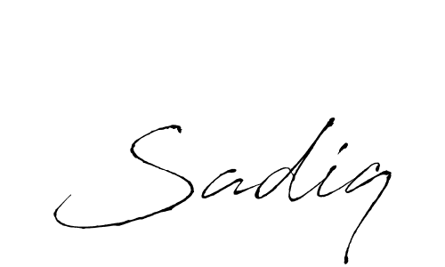 Also we have Sadiq name is the best signature style. Create professional handwritten signature collection using Antro_Vectra autograph style. Sadiq signature style 6 images and pictures png